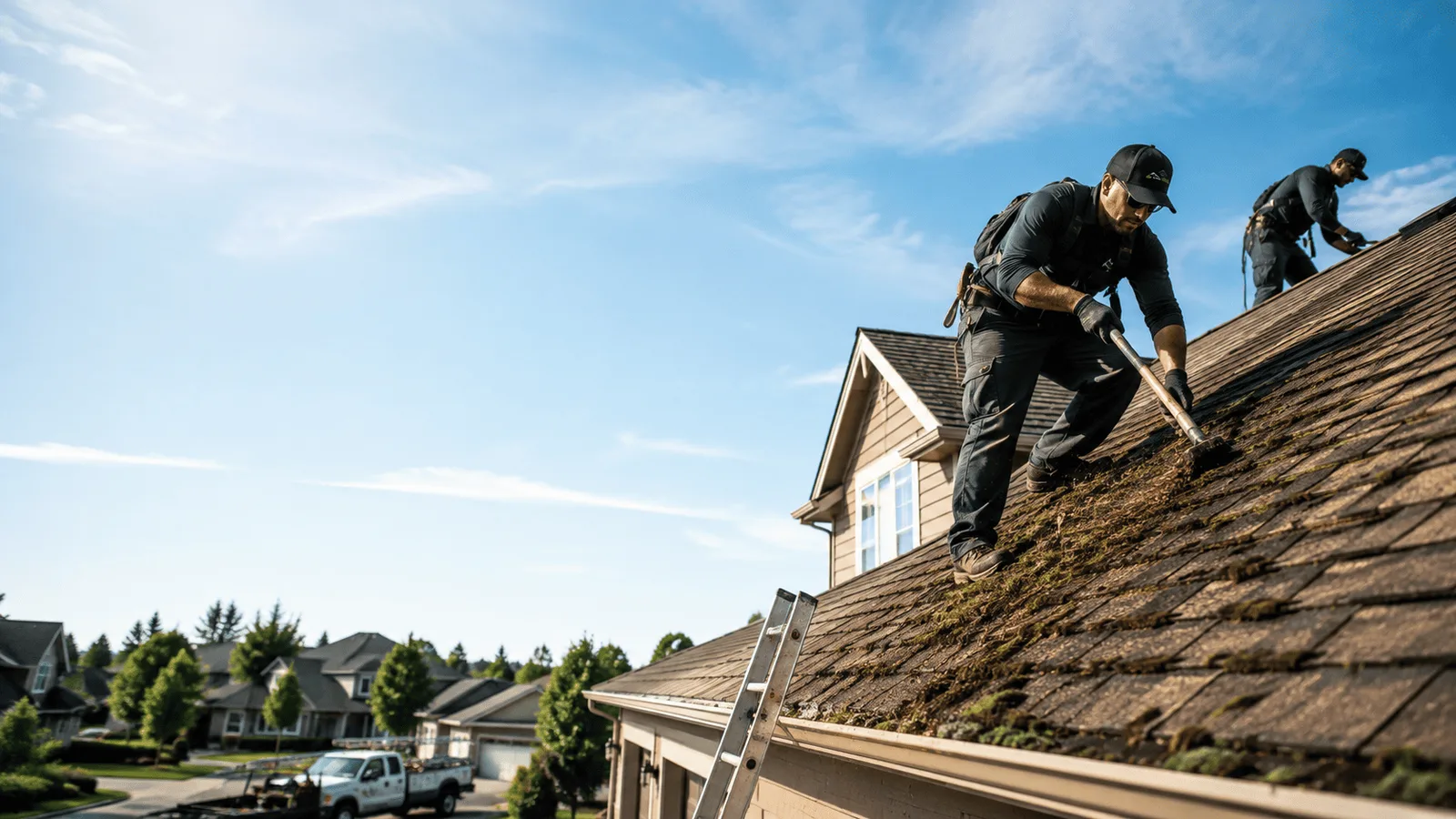 Roof Moss Removal in Mount Carmel, PA near me